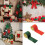 Multipurpose Christmas Ribbons Decorative Ribbons for-Red 4