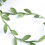 Silk Leaf String Hanging Ornament for Baby Showers Decors and 4