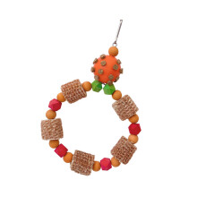 Teething Chew Toy Suit Block Corks Puzzle Toy-Corncob style