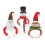 Santa/Snowman/Elf Hug Tree Toppers-Snowman hugging tree 2