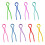 Farbenfrohe Spulenklammer-Organizer von Thread Buddies-Gelb 2