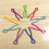 Farbenfrohe Spulenklammer-Organizer von Thread Buddies-Gelb 5
