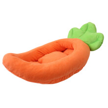 Dog Bed Cartoon Carrot Nest for Small Puppy Kitten Dog Basket-M