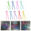 Farbenfrohe Spulenklammer-Organizer von Thread Buddies-Gelb 3
