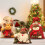 5Pcs Holiday Gift Holders with Drawstring Closure Christmas 6