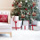 Delicate Checked Bowknot Elegant Christmas Decorative-Black 3