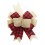 Delicate Checked Bowknot Elegant Christmas Decorative-Black 2