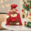 5Pcs Holiday Gift Holders with Drawstring Closure Christmas 5