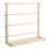 4 Tiered Ribbon Storage Holder with Hanging Hook Wood Scale 1