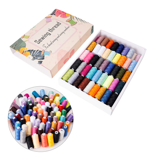88 Color Polyester Sewing Thread Sewing Thread 400Yard/Spool for 1