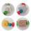 1Set Parrots Puzzle Toy Bird Intelligence-Corn cob takraw ball 5