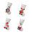 Christmas Stocking Soft Fabric Hanging Adornment Large-elder 2