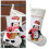 Christmas Theme Stocking Large Capacity Hanging Present Bag-Elk 5