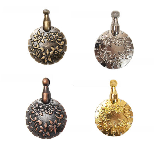 2Pcs Antique Pendant Thread Cutter Yarn Thread Cutter-bronze 1