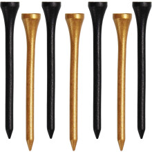 Professionelle Golf-Tees aus Holz, biologisch abbaubares Material, 2 3/4 Zoll (7 cm) Golf-Tee, Standardgröße für optimale Genauigkeit und Weite,