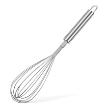 Manual Egg Beater Stainless Steel 6Wire Whisk for Baking Eggs and Cream Mixing