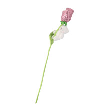 Bloemenbeer voor bruiloftsdecoratie en geschenken-Roze