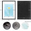 A1 Poster Frame Natural Solid Wood Black with Polished Plexiglass Dual Size Wall Mount 2