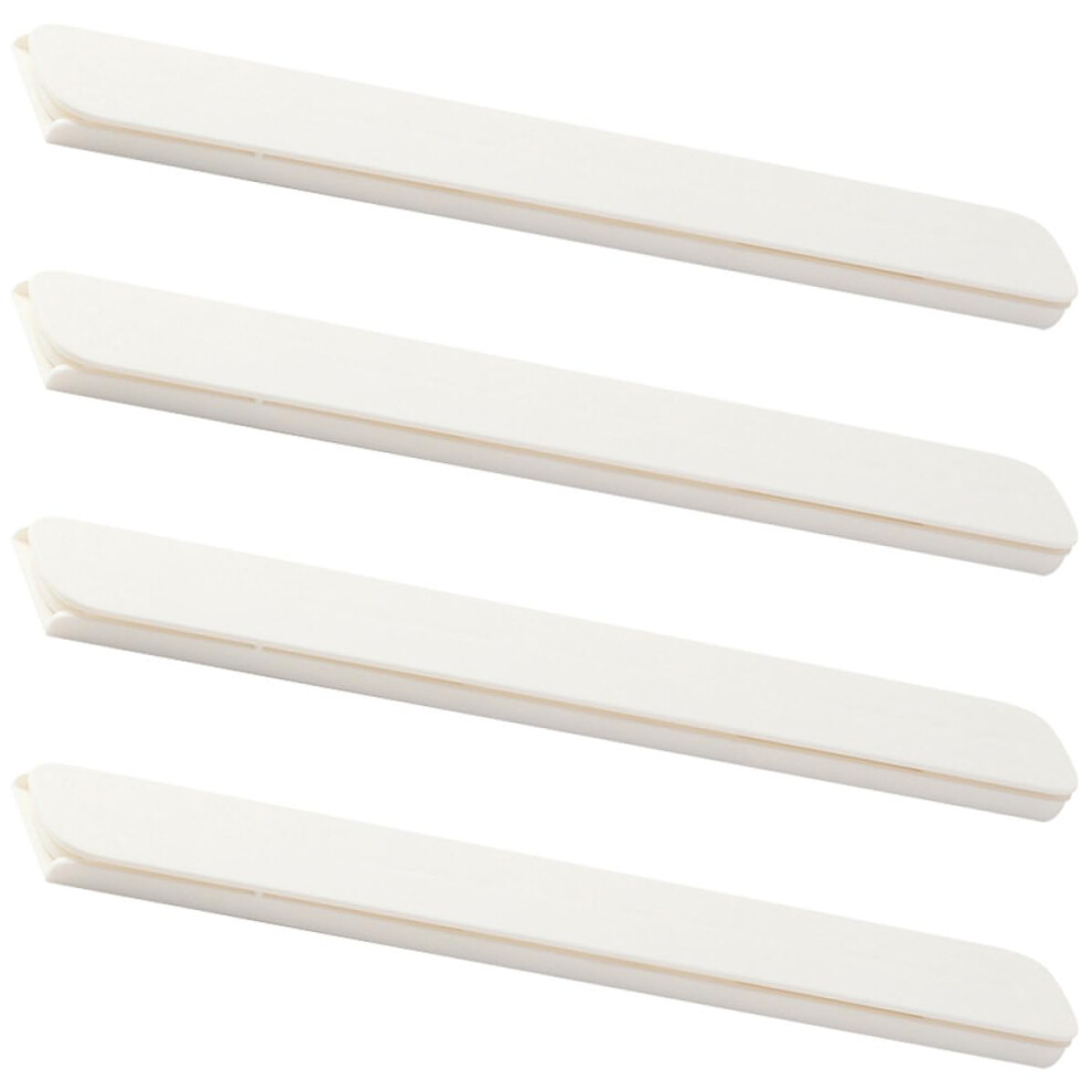 4Pcs Wearresistant Bottom Mount Drawer Slides Cabinet Rails With Quiet Smooth Operation White Finish 9426802866179