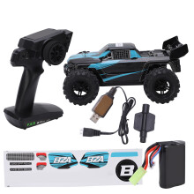 Carro de controle remoto com motor brushless, tração nas quatro rodas, buggy de corrida veloz para todos os terrenos, à prova d'água e resistente