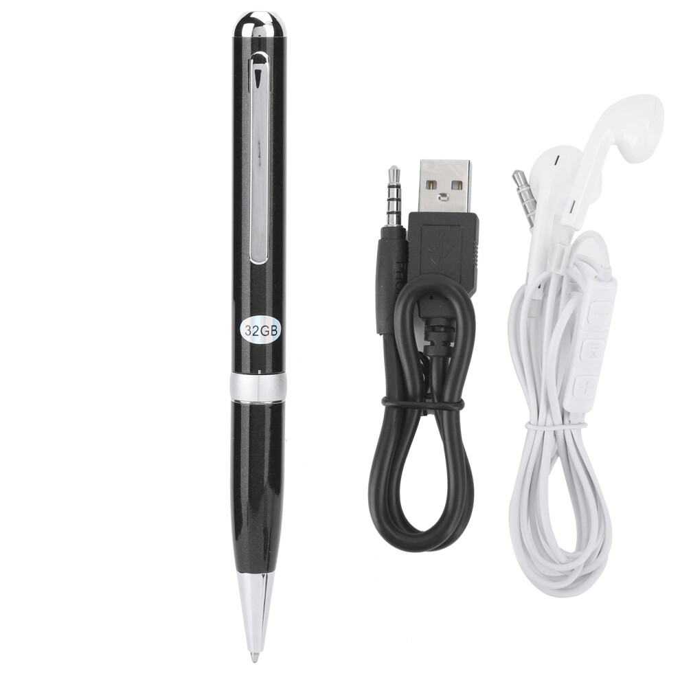 Digital Voice Recorder, Clear Hd Recording With Noise Reduction For Meetings, Lectures, And Interviews, Usb Rechargeable With Mp3 Player Functionality 9420858867432