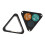 Pool Table Equipment, 3Pcs Heavy Duty Triangle Racks, Billiards Accessory Ensuring Consistent And Precise Gameplay 4