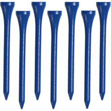 Leistungsstarke Golf-Tee-Kollektion, hochwertige 2 3/4-Zoll-Holz-Tees, umweltfreundliche Farbe, Standardgröße für optimales Spiel, lebendige Farben
