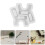 Long Chair Shape Candle Holder Molds for Making Tealight-2 3
