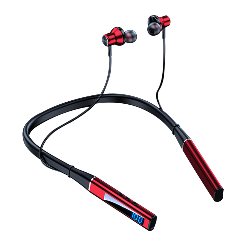 Digital Display Bluetooth V5.3 Neckband Headphones, High Dynamic Range For Immersive Sound Experience, Good Quality, Good Quality, Good Quality, Good 9420858007692