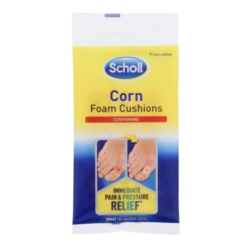 Scholl Scholl Corn Foam Cushions 9 Pack Pressure Foot
