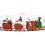Attractive Christmas Railway Set Christmas Tree Surrounding 3