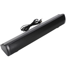 Soundbar con comandi touch, altoparlante Bluetooth wireless con microfono integrato, telecomando, modalità multiple, plug and play, connettività