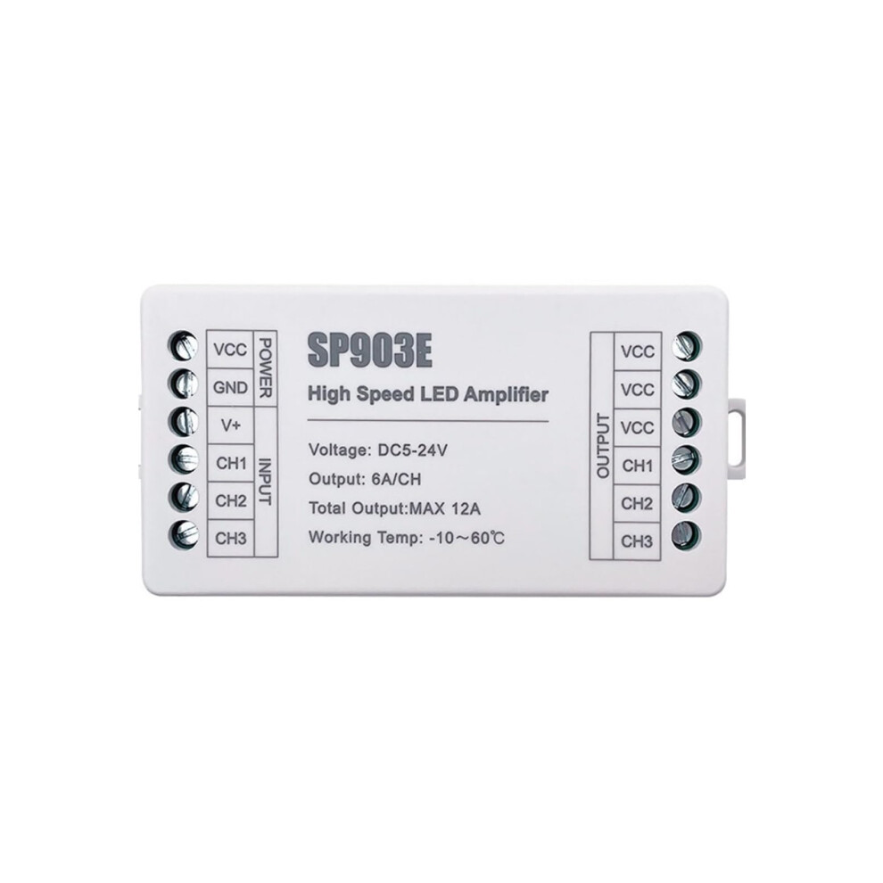 Led Dimmer Switch 524V Rgb Led Strip Power Amplifier Speed Brightness Controller 9001264035617