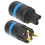 Audiophile Power Plug Καθαρός αγωγός χαλκού Βέλτιστη μεταφορά σήματος Αντιδιαβρωτικές 5