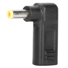 USB type C til DC-adapter for lading av bærbar PC, 65 W laderkompatibel spenningsomformer med PD-emulatorutløser og 90 graders vinklet design,