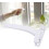 Aluminum Alloy Window Handle Replacement with Secure Universal Casement Lock for Left or Right Use 2
