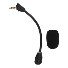 Microfon de gaming de schimb pentru căști HyperX, design detașabil cu mufă placată cu aur de 3,5 mm, calitate bună, calitate bună, calitate