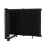 Microphone Isolation Shield,Absorbing Cotton Insulation For Studio Recording,Reduce Sound Reflection,Portable Foldable Design,Angle Adjustments, Good 7