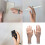 Multipurpose Manicure Practice Hand With Flexible-1 Pair 2