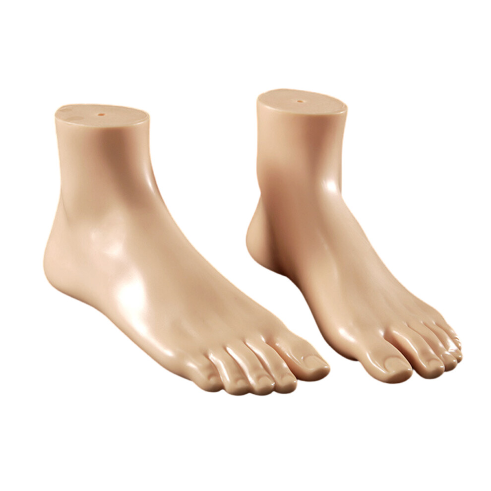 1 Pair Teaching Aid PVC Foot Prototype Simulation Foot-Color.