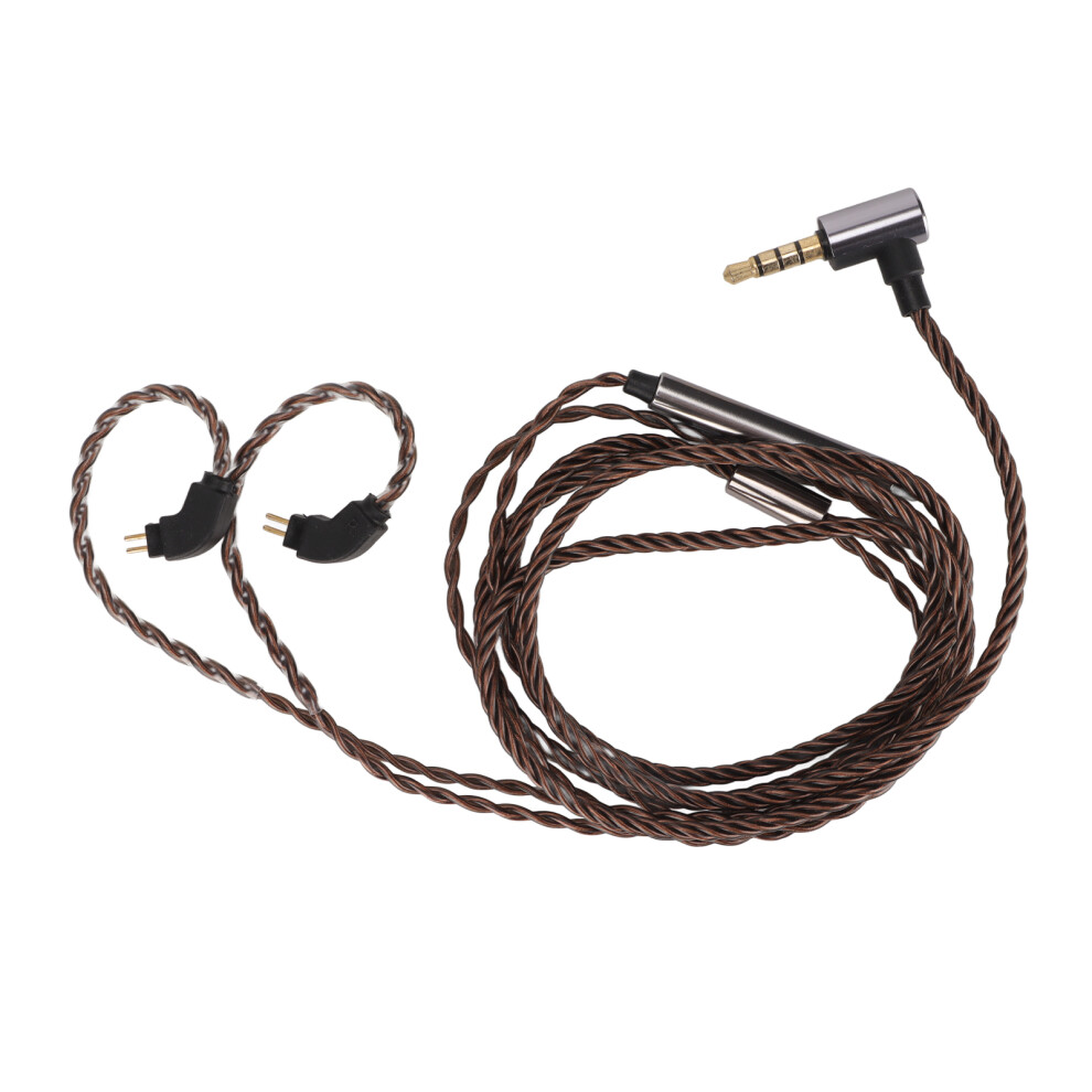 Headphone Upgrade Cable With Mic,2 Pin 0.78Mm Headphones Replacement Cord For Enhanced Audio Performance, Good Sound, Good Sound, Good Sound, Stable 9420858948346