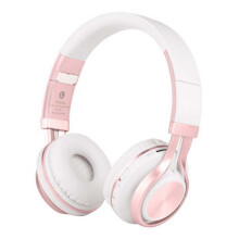 Fones de ouvido Bluetooth supra-auriculares, graves potentes, liberdade sem fio, bateria com duração de 24 horas, compatíveis com PC, celulares,