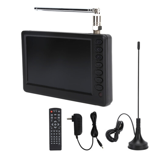 HDMI USB Είσοδοι RCA Αποσπώμενες κεραίες Φορητή τηλεόραση LCD ευρείας οθόνης Ραδιόφωνο
