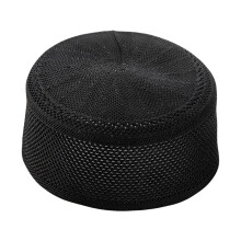 Elastische Bandagen, atmungsaktive Netze, Perücken,-Schwarz XL