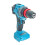 Multifunction Cordless Grinder Impact Drill Kit 2 Gear 1