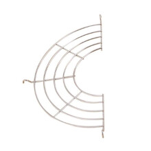 Stainless Steel Wok Rack with Hook Design for Easy Food Cooling and Steam Rack Conversion, Large