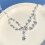 Edgy Multilayer Star Pendant Necklace Adjustable Length-6 6