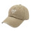 Unique Adjustable Baseball Hat Old Fashion Ponytail Hat-Khaki 1
