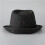 Eleganter, verdickter flacher Hut, raffinierter-Kaffeefarbe 6