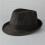Eleganter, verdickter flacher Hut, raffinierter-Kaffeefarbe 5